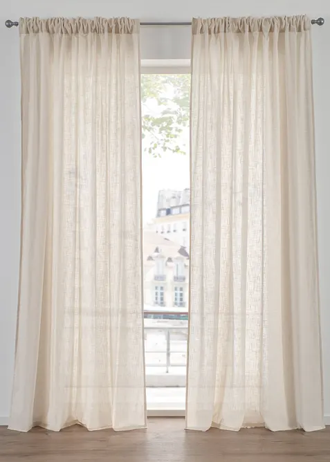 Tenda in puro cotone biologico (pacco da 1), bonprix
