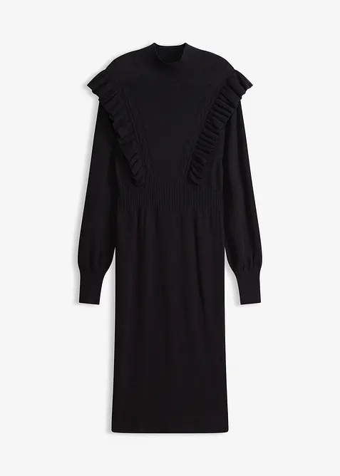 Abito in maglia di misto viscosa, bonprix