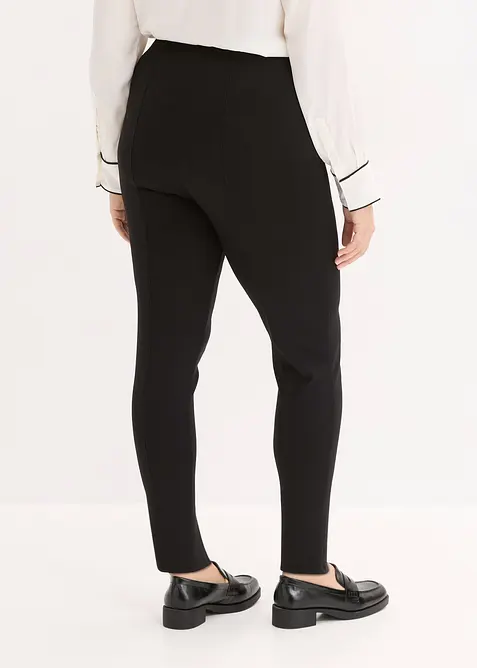 Leggings in punto di Roma comodo, bonprix