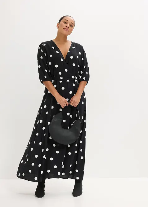 Abito lungo in viscosa fluente, bonprix