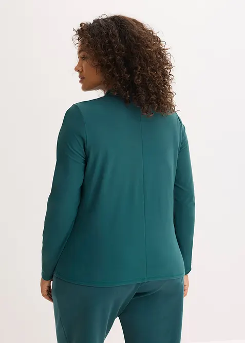 Giacca tecnica termica con mezza cerniera, ad asciugatura rapida, bonprix