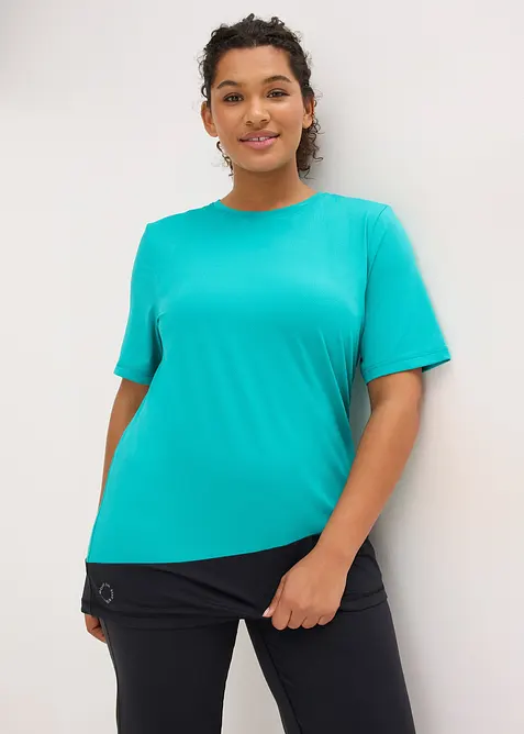 T-shirt per lo sport con effetto strutturato, bonprix