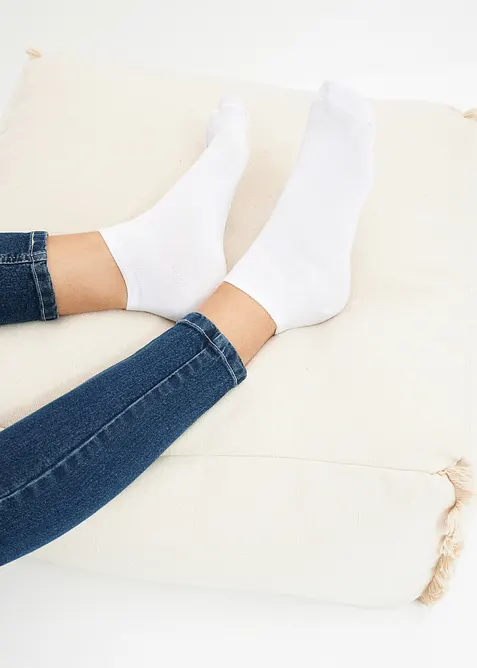 Calzini per sneakers con cotone biologico (pacco da 20 paia), bonprix