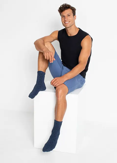 Calzini termici di spugna con cotone biologico (pacco da 5 paia), bonprix