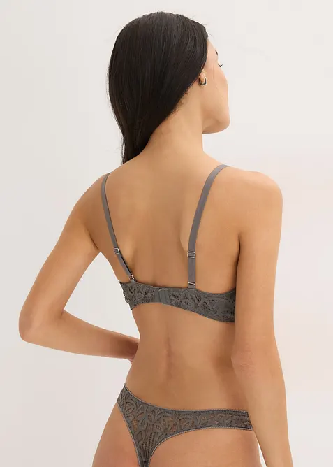 Reggiseno a balconcino in pizzo, bonprix
