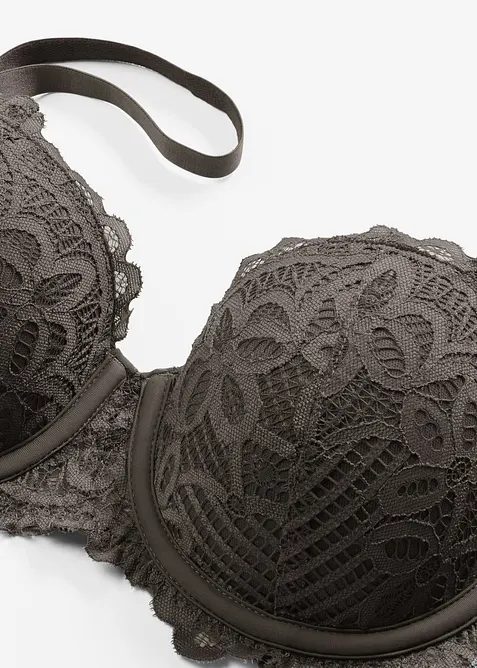 Reggiseno a balconcino in pizzo, bonprix