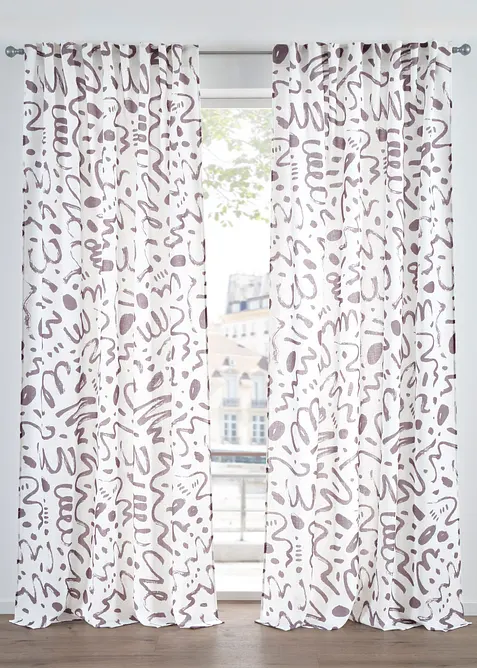 Tenda operata, anche extra lunga (pacco da 1), bonprix