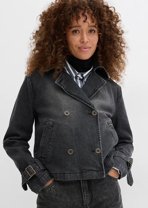 Trench in denim, bonprix