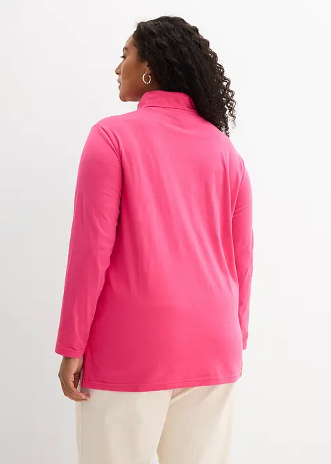 Maglia dolcevita in puro cotone biologico, bonprix