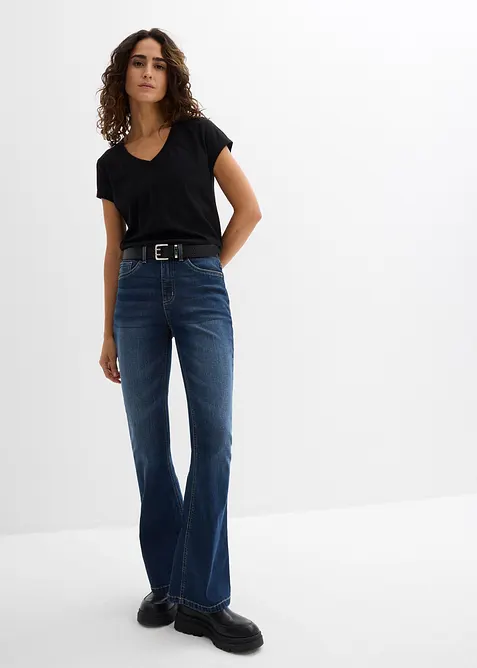 T-shirt in puro cotone biologico (pacco da 2), bonprix