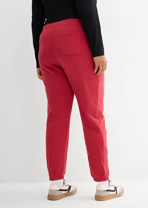 Pantaloni in felpa di puro cotone biologico (pacco da 2), bonprix