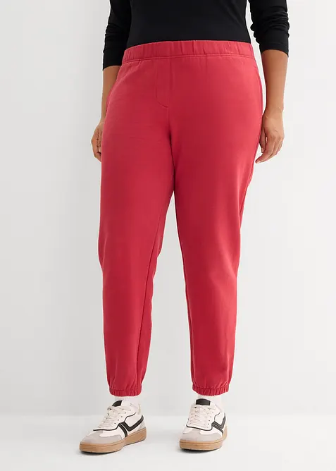 Pantaloni in felpa di puro cotone biologico (pacco da 2), bonprix