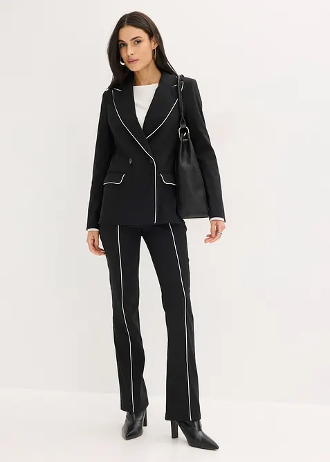 Blazer in bengalina elasticizzata, bonprix