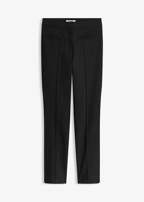 Pantaloni in bengalina con elastico in vita, bonprix