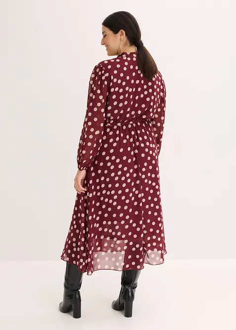 Abito di chiffon in fantasia, bonprix