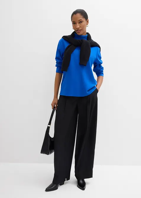 Maglia dolcevita in puro cotone biologico, bonprix