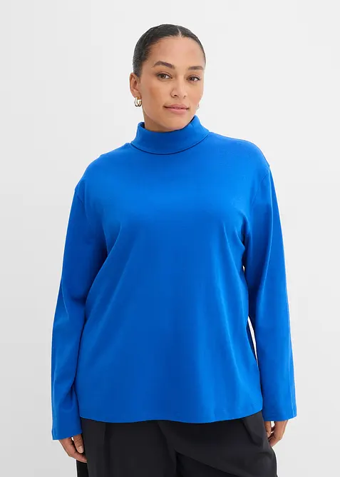 Maglia dolcevita in puro cotone biologico, bonprix