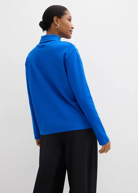 Maglia dolcevita in puro cotone biologico, bonprix