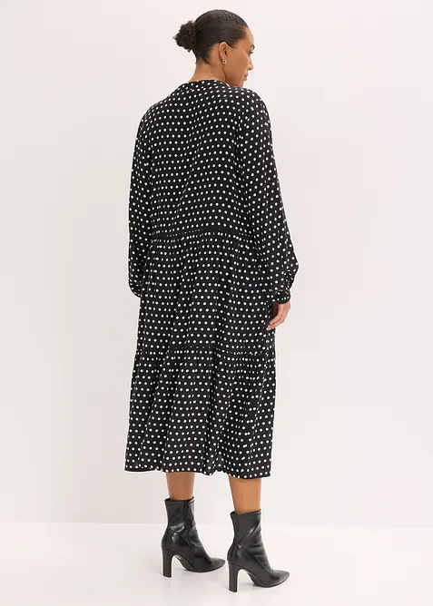 Abito midi in viscosa fluente, bonprix