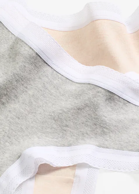 Brasiliana a coste con pizzo (pacco da 4), bonprix