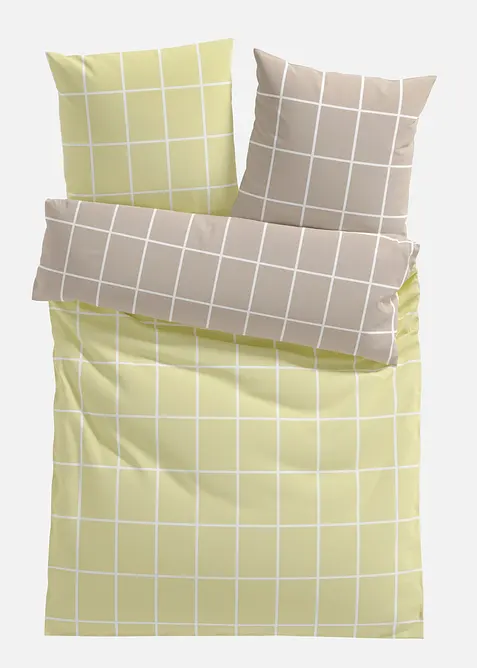 Biancheria da letto double-face in misto cotone, bonprix
