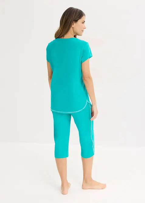 Pigiama corto in puro cotone biologico, bonprix