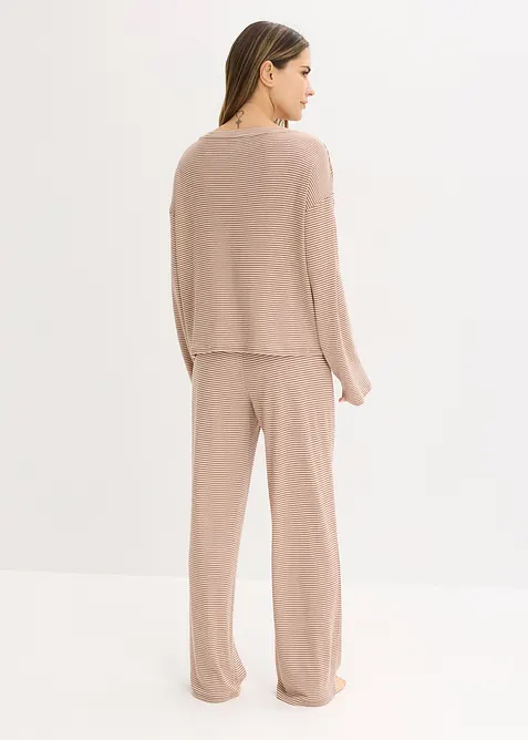 Pigiama oversize in morbido cotone, bonprix