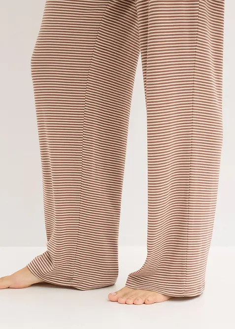 Pigiama oversize in morbido cotone, bonprix