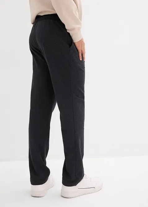 Pantaloni da jogging con interno garzato e morbido e orlo dritto, bonprix