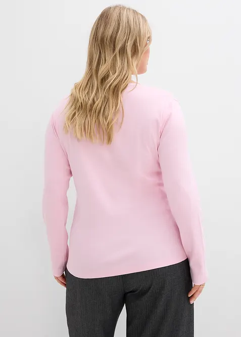 Maglia a maniche lunghe in puro cotone biologico, bonprix