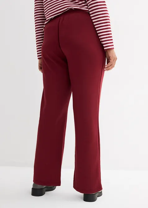 Pantaloni in felpa di misto viscosa morbido, bonprix