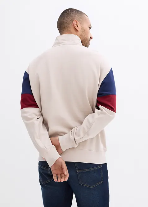 Felpa in puro cotone biologico, loose fit, bonprix