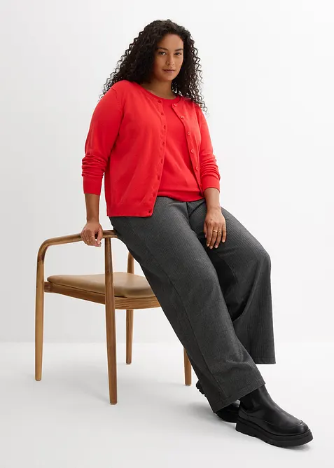 Cardigan in filato fine, bonprix