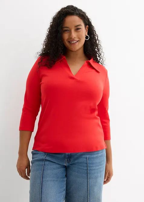 Polo in puro cotone biologico, bonprix