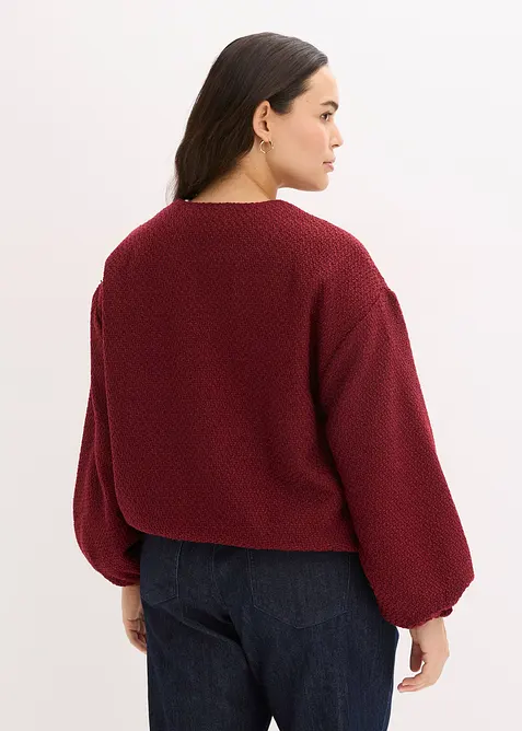 Bomber in boucl&eacute; morbido, bonprix