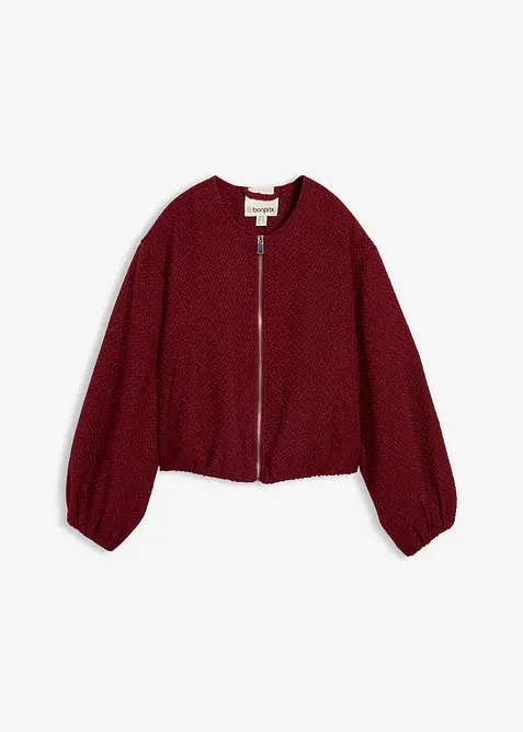 Bomber in boucl&eacute; morbido, bonprix