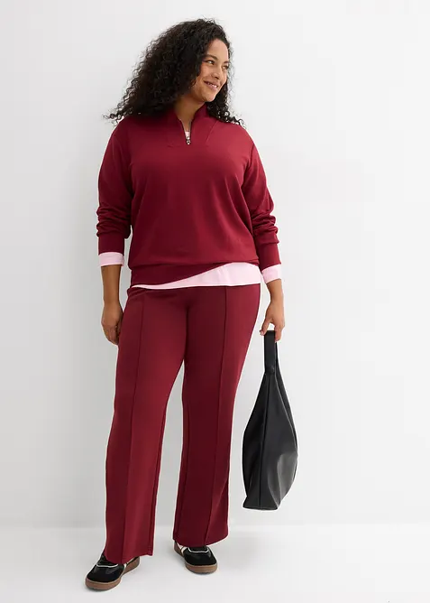 Felpa in misto viscosa morbido, bonprix