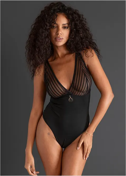 Body con perizoma ouvert, bonprix