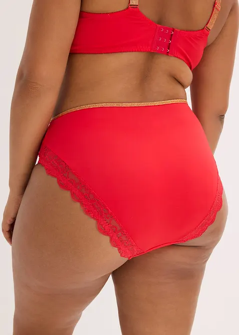 Slip alto con pizzo delicato, bonprix