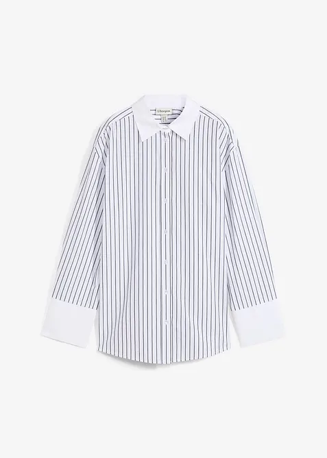Camicia oversize in puro cotone, bonprix