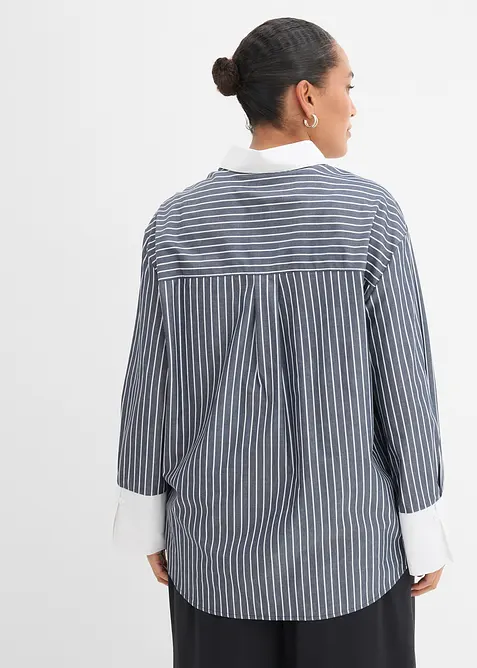 Camicia oversize in puro cotone, bonprix