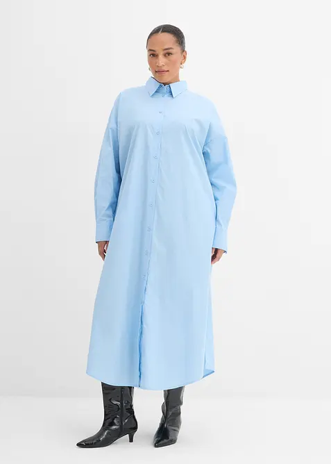 Abito chemisier in puro cotone, bonprix