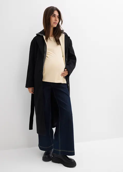 Maglia pr&eacute;maman / da allattamento in puro cotone biologico (pacco da 2), bonprix