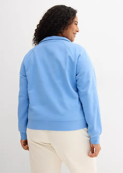 Felpa in puro cotone biologico, bonprix