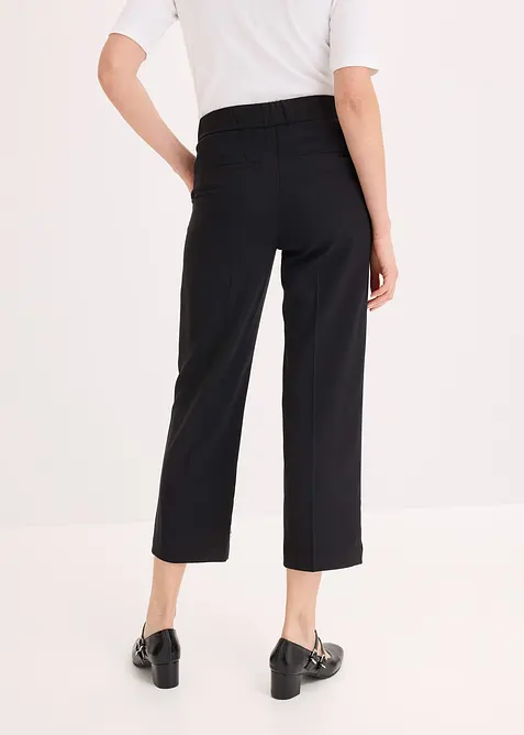 Pantaloni 3/4 a matita con spacco, bonprix