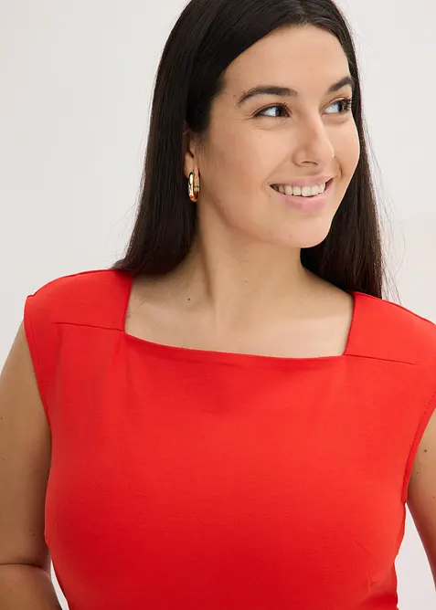 Abito a tubino in punto di Roma, bonprix