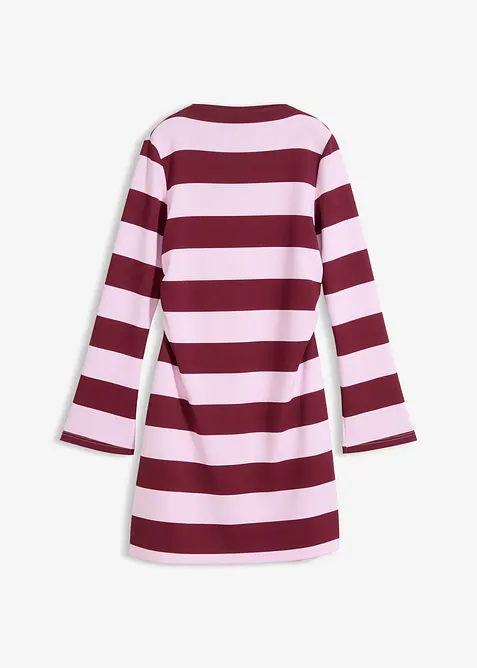 Abito di jersey con collo dritto, bonprix