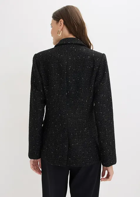 Blazer doppiopetto in boucl&eacute;, bonprix