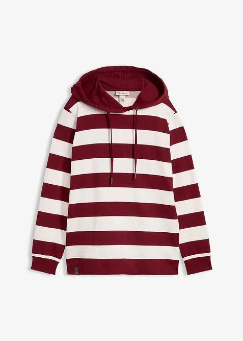 Felpa con cappuccio in puro cotone, bonprix