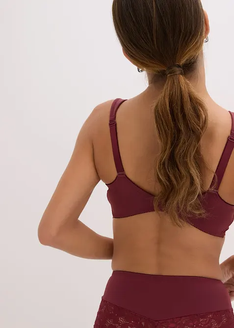 Reggiseno con coppe preformate e spalline imbottite, bonprix